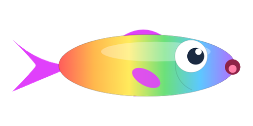 Aurora Fish with its mouth open