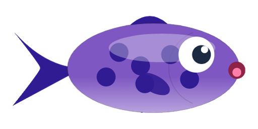 Inky Squidlet with its mouth open