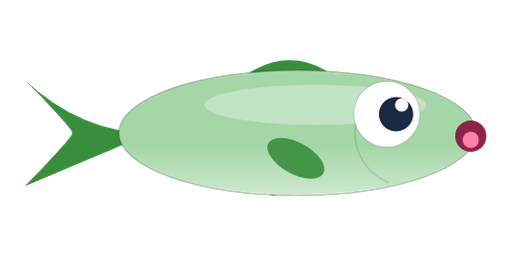 Lily Tetra with its mouth open