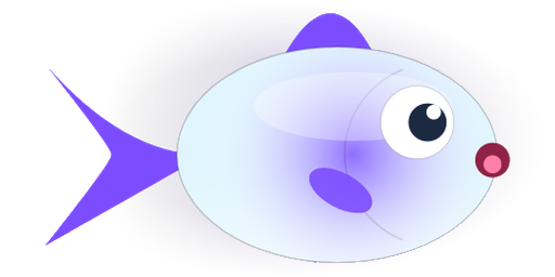 Moon Frog with its mouth open