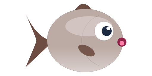 Mud Puppy with its mouth open