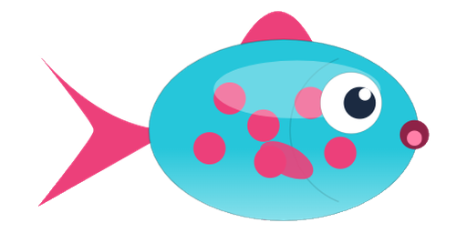 Parrot Fin with its mouth open